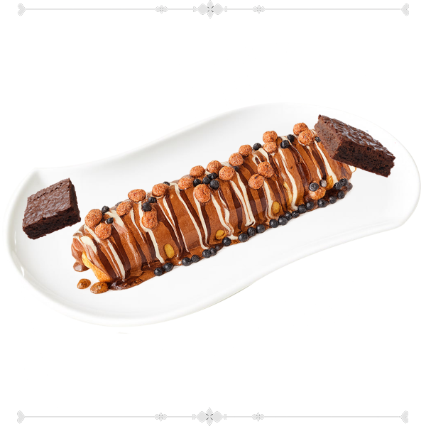 كريب رول براونيز